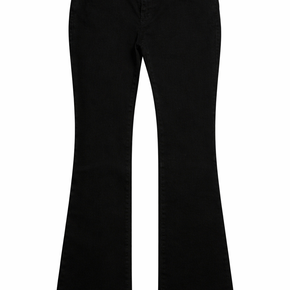Women's Black Flare Jeans